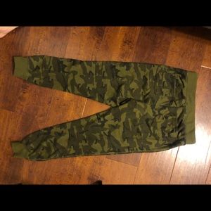 Camo joggers